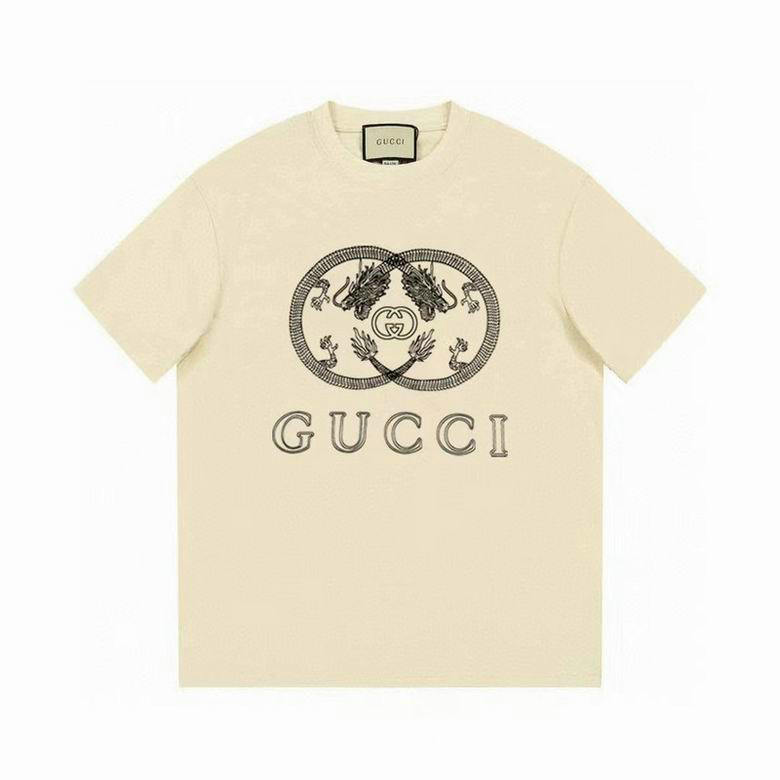 Wholesale Cheap G.ucci Women Short Sleeve Replica T Shirts for Sale