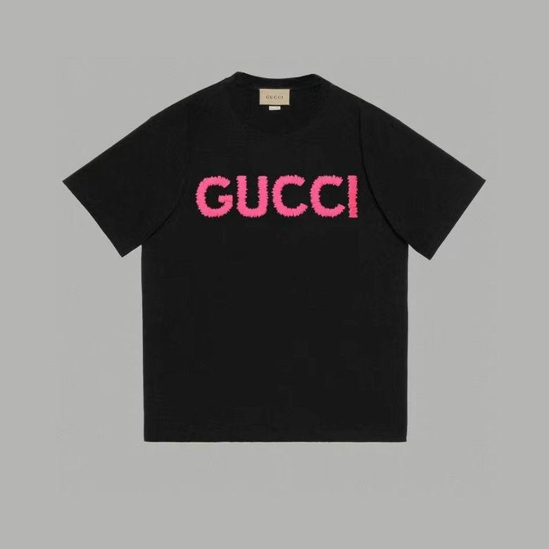 Wholesale Cheap G.ucci Women Short Sleeve Replica T Shirts for Sale