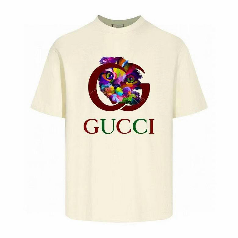 Wholesale Cheap G.ucci Women Short Sleeve Replica T Shirts for Sale