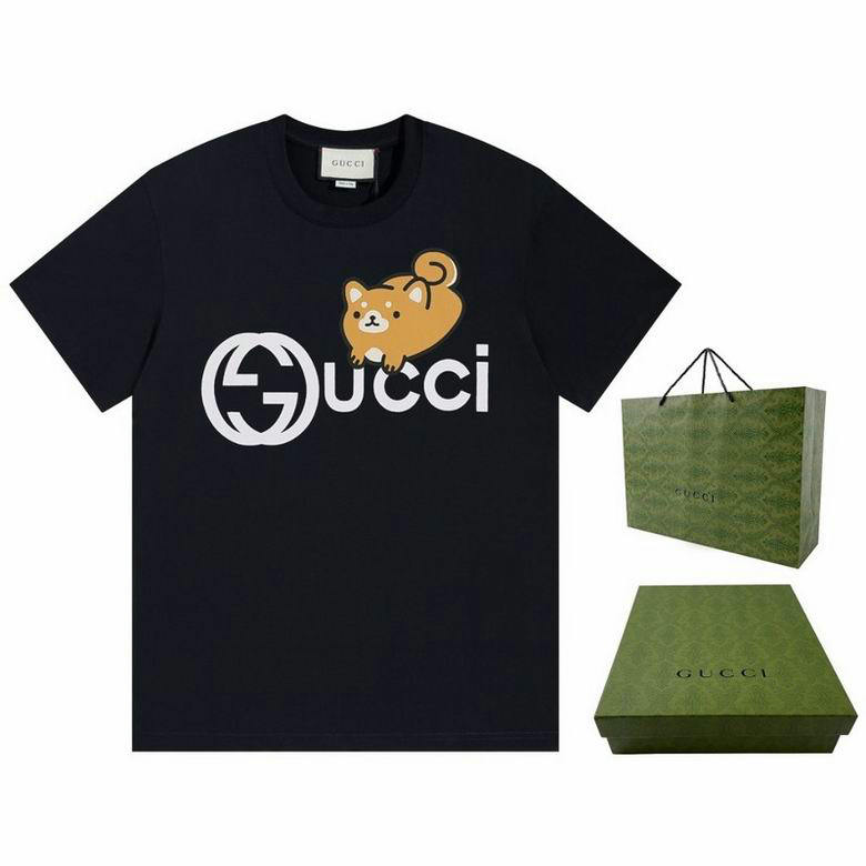 Wholesale Cheap G.ucci Women Short Sleeve Replica T Shirts for Sale