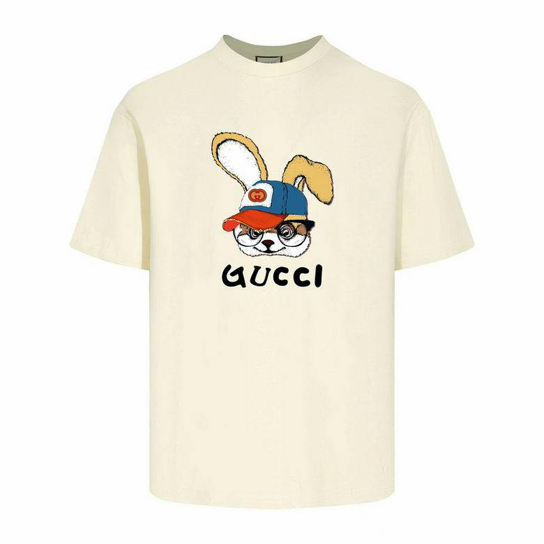 Wholesale Cheap G.ucci Women Short Sleeve Replica T Shirts for Sale