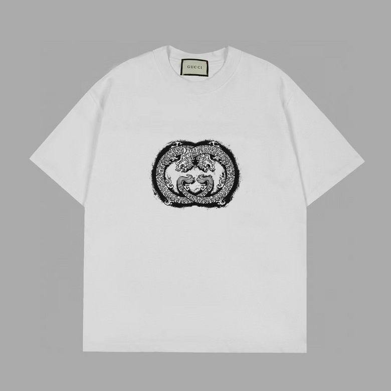 Wholesale Cheap G.ucci Women Short Sleeve Replica T Shirts for Sale