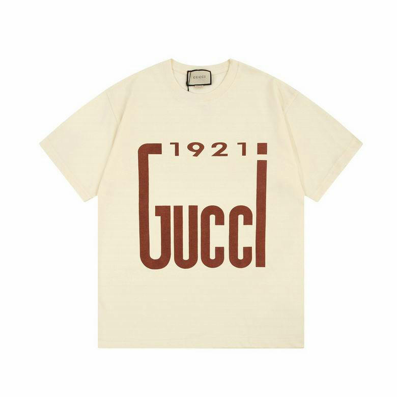 Wholesale Cheap G.ucci Women Short Sleeve Replica T Shirts for Sale