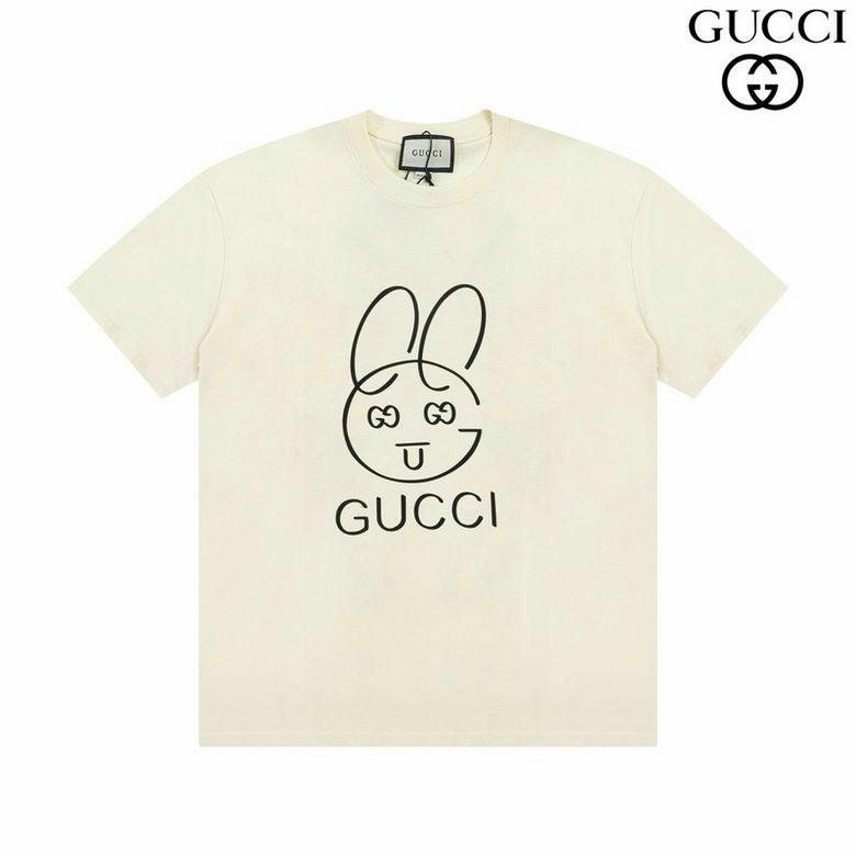 Wholesale Cheap G.ucci Women Short Sleeve Replica T Shirts for Sale