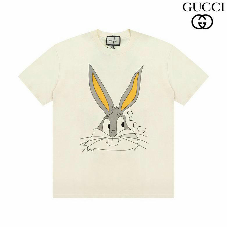 Wholesale Cheap G.ucci Women Short Sleeve Replica T Shirts for Sale