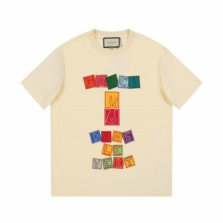 Wholesale Cheap G.ucci Women Short Sleeve Replica T Shirts for Sale