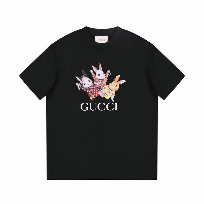 Wholesale Cheap G.ucci Women Short Sleeve Replica T Shirts for Sale