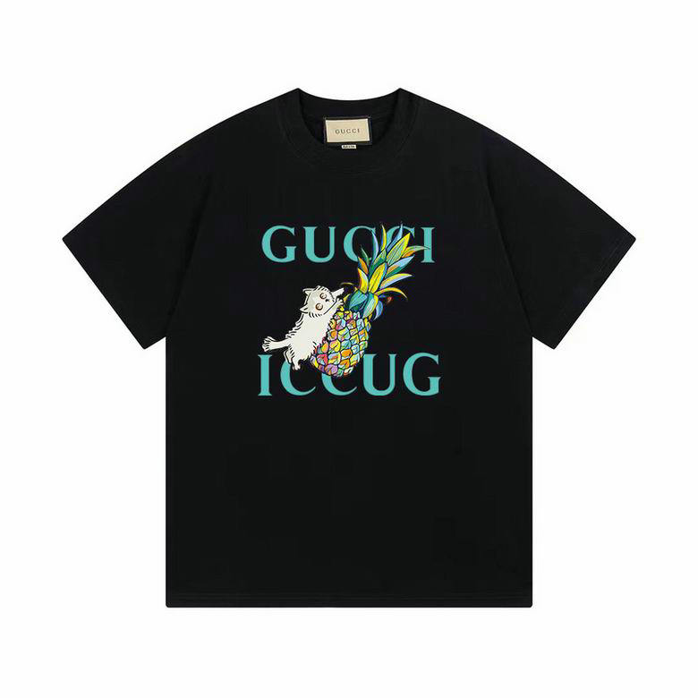 Wholesale Cheap G.ucci Women Short Sleeve Replica T Shirts for Sale