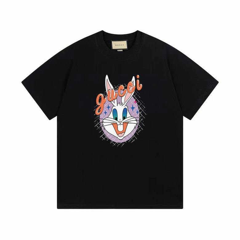 Wholesale Cheap G.ucci Women Short Sleeve Replica T Shirts for Sale