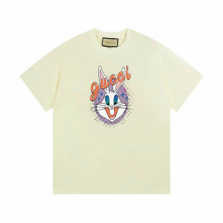 Wholesale Cheap G.ucci Women Short Sleeve Replica T Shirts for Sale