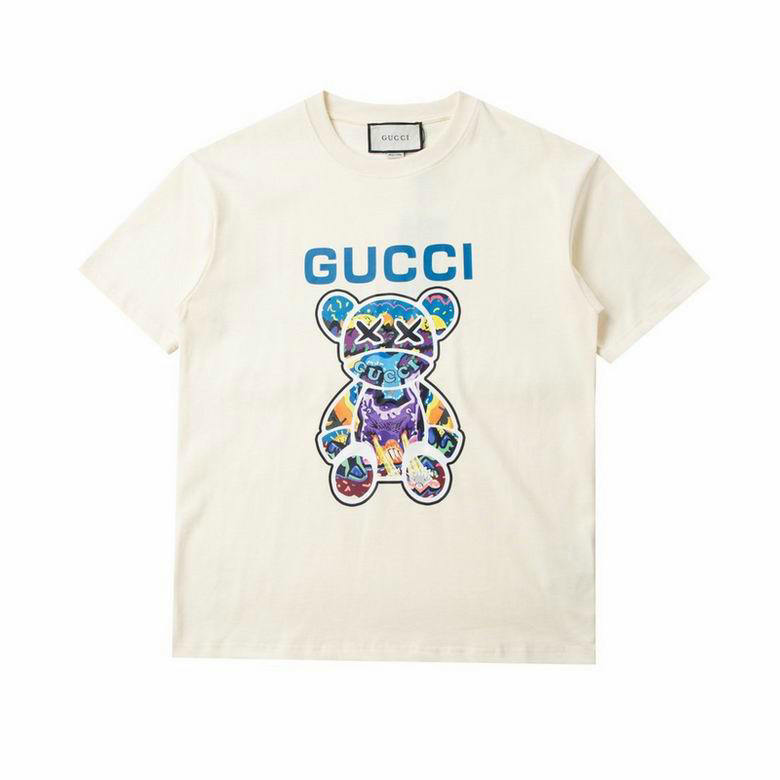 Wholesale Cheap G.ucci Women Short Sleeve Replica T Shirts for Sale
