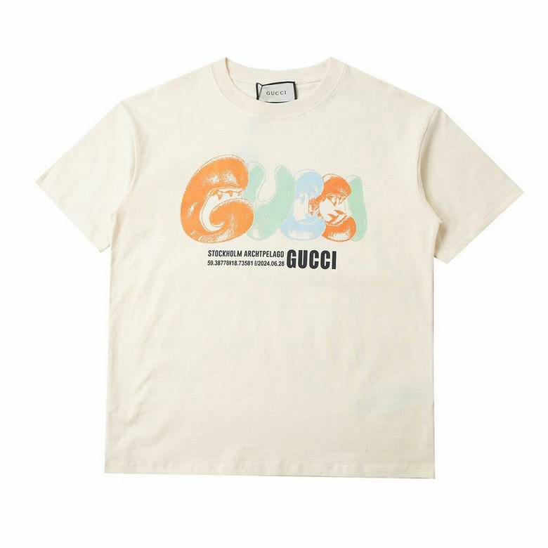 Wholesale Cheap G.ucci Women Short Sleeve Replica T Shirts for Sale