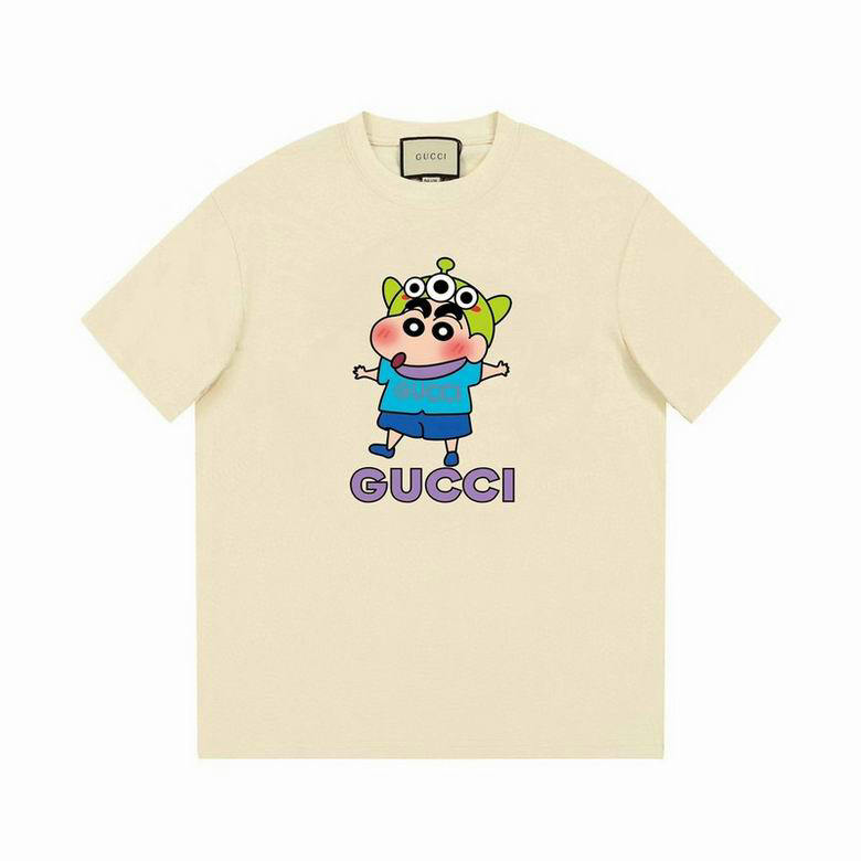 Wholesale Cheap G.ucci Women Short Sleeve Replica T Shirts for Sale