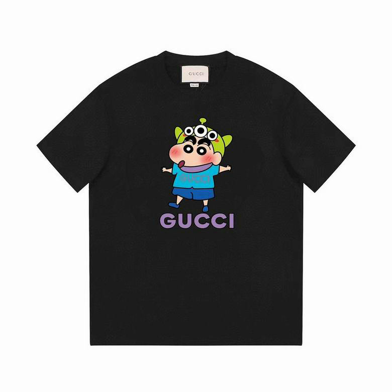 Wholesale Cheap G.ucci Women Short Sleeve Replica T Shirts for Sale