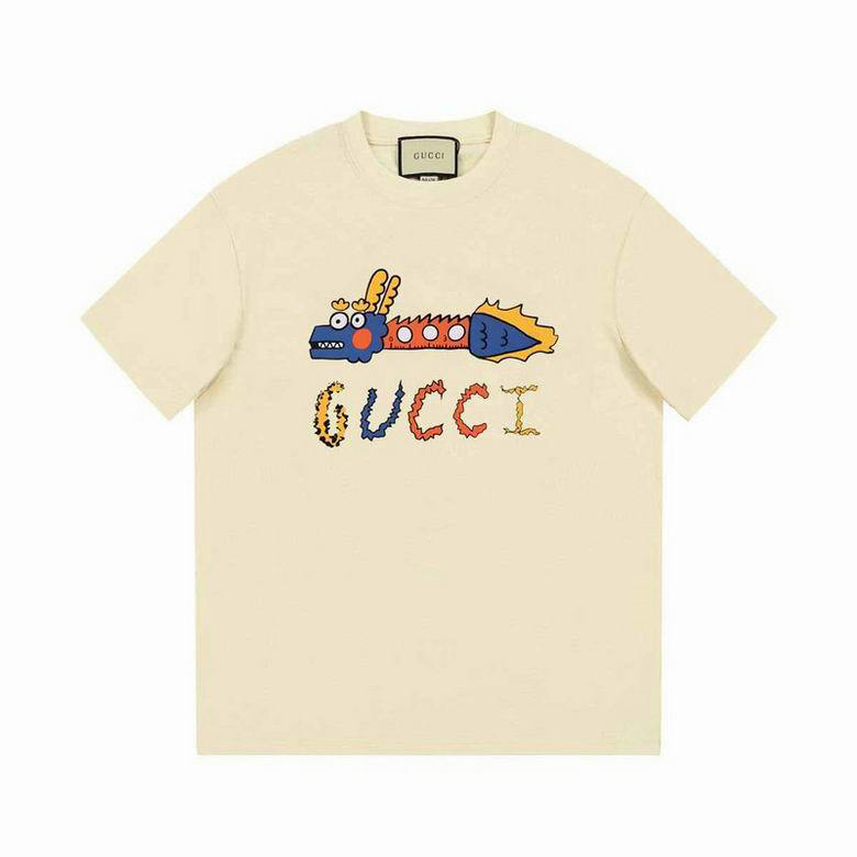 Wholesale Cheap G.ucci Women Short Sleeve Replica T Shirts for Sale