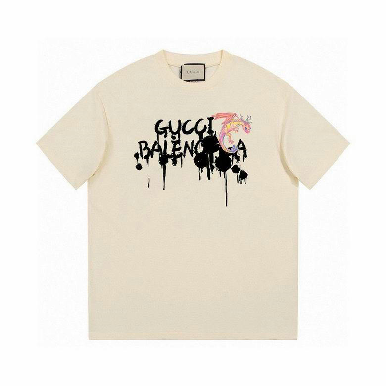 Wholesale Cheap G.ucci Women Short Sleeve Replica T Shirts for Sale