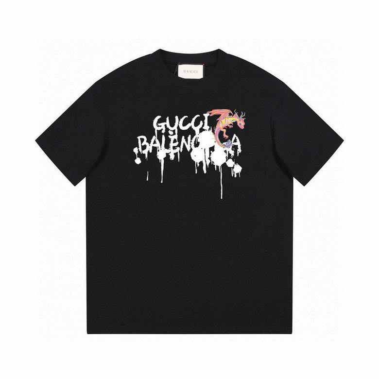 Wholesale Cheap G.ucci Women Short Sleeve Replica T Shirts for Sale