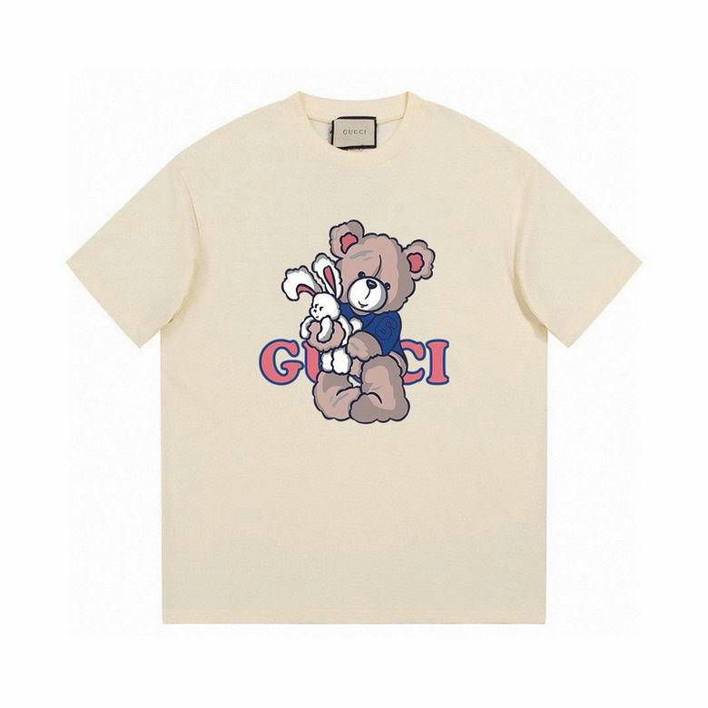 Wholesale Cheap G.ucci Women Short Sleeve Replica T Shirts for Sale