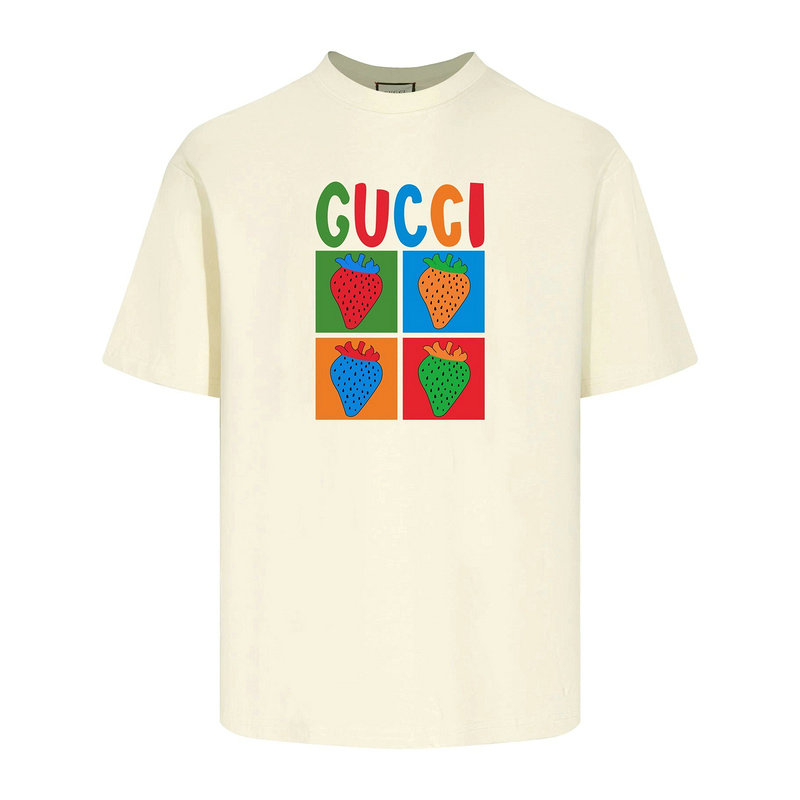 Wholesale Cheap G.ucci Women Short Sleeve Replica T Shirts for Sale