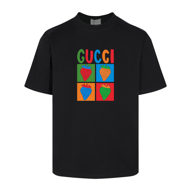 Wholesale Cheap G.ucci Women Short Sleeve Replica T Shirts for Sale
