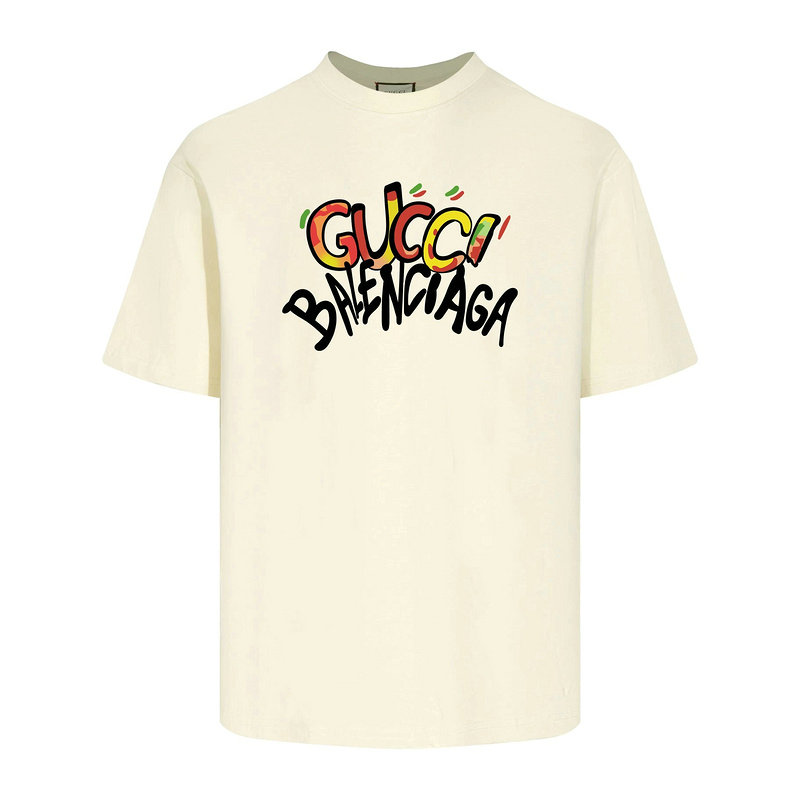 Wholesale Cheap G.ucci Women Short Sleeve Replica T Shirts for Sale