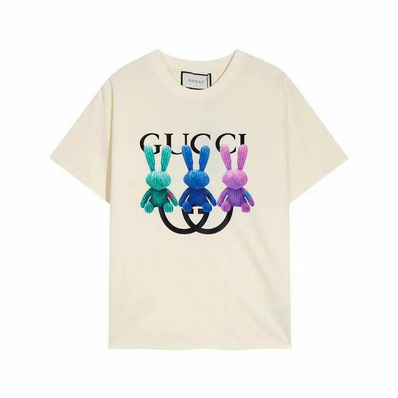 Wholesale Cheap G.ucci Women Short Sleeve Replica T Shirts for Sale