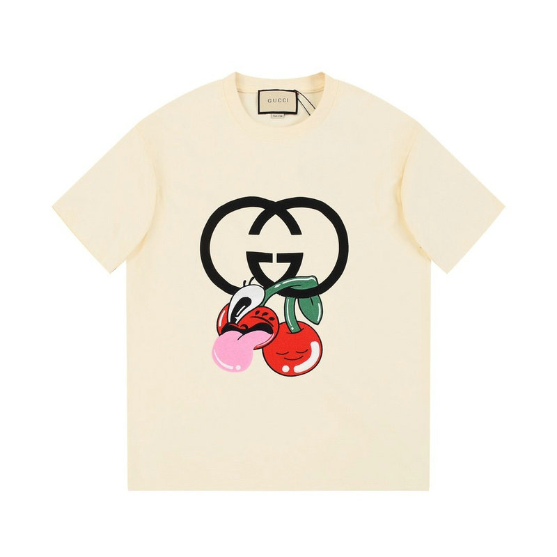 Wholesale Cheap G.ucci Women Short Sleeve Replica T Shirts for Sale