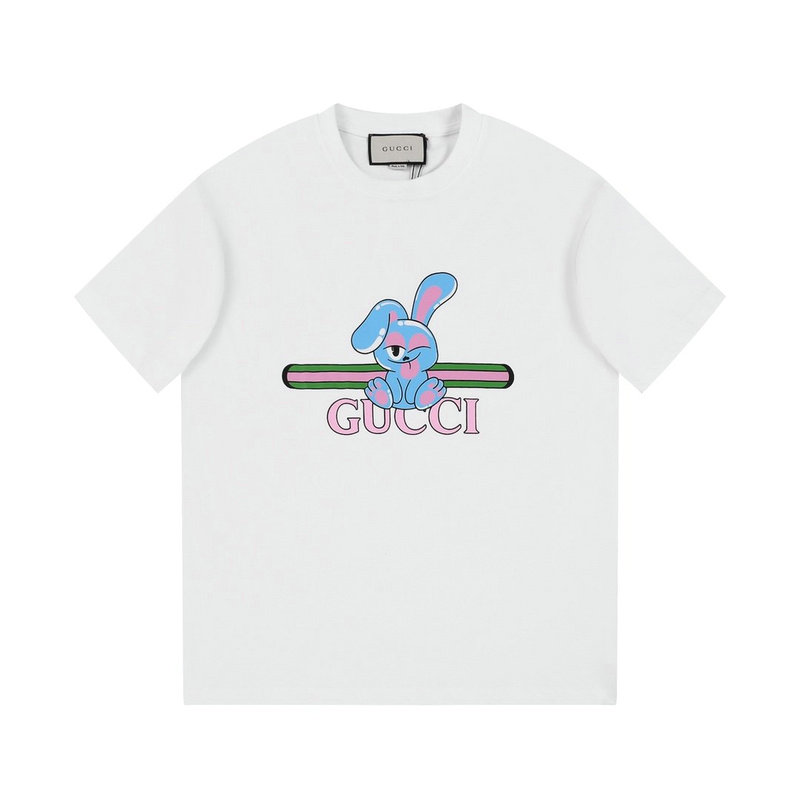 Wholesale Cheap G.ucci Women Short Sleeve Replica T Shirts for Sale