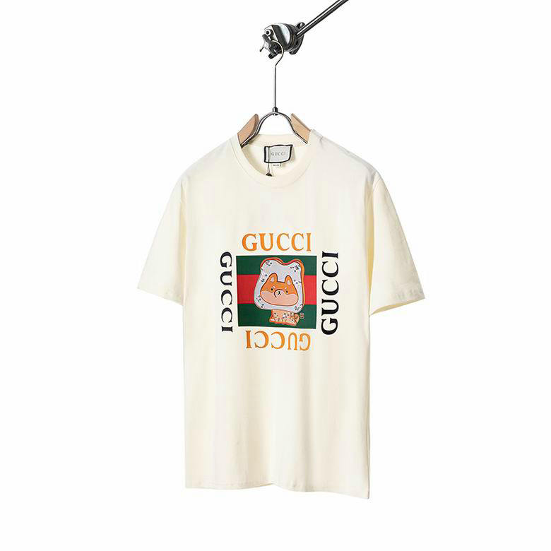 Wholesale Cheap G ucci Short Sleeve T Shirts for Sale