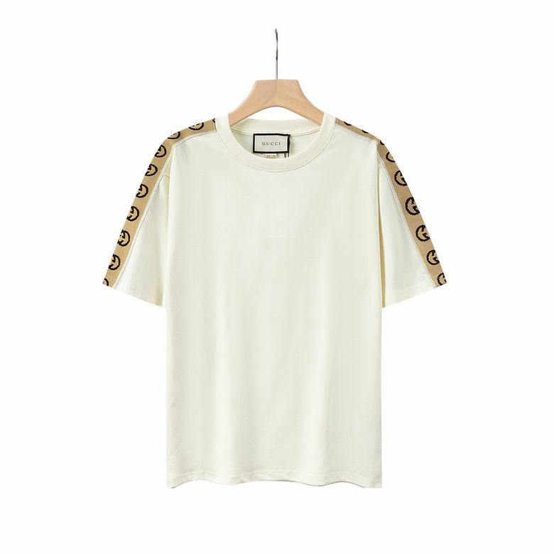 Wholesale Cheap G ucci Designer Short Sleeve T shirts for Sale