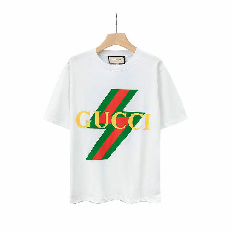 Wholesale Cheap G ucci Designer Short Sleeve T shirts for Sale