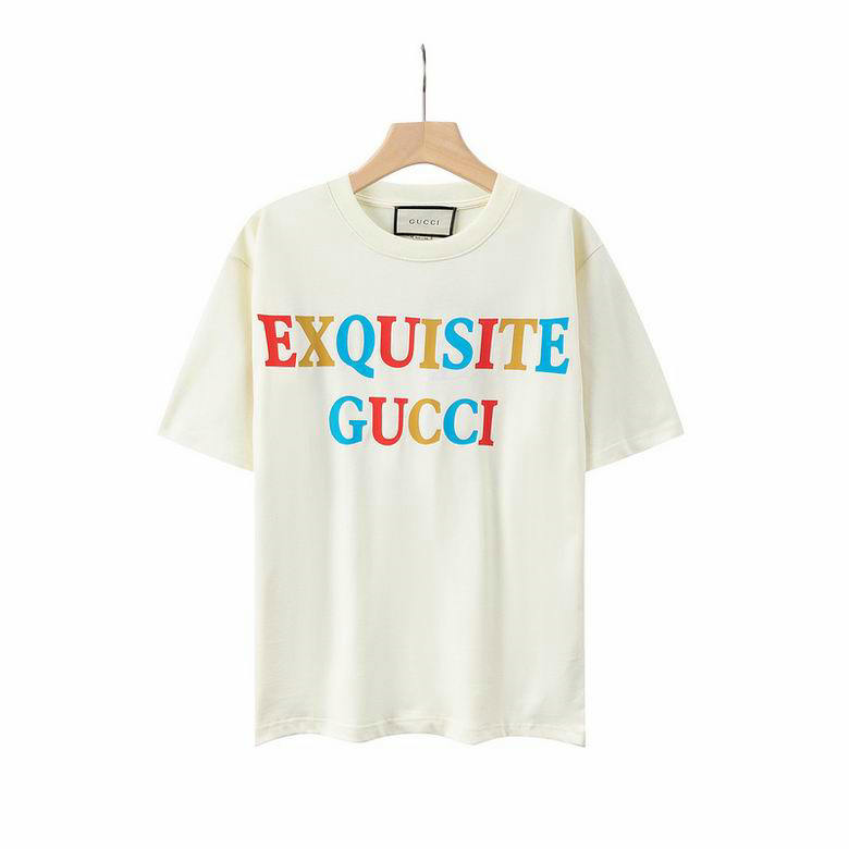 Wholesale Cheap G ucci Designer Short Sleeve T shirts for Sale