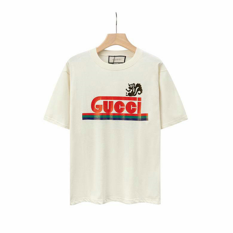 Wholesale Cheap G ucci Designer Short Sleeve T shirts for Sale