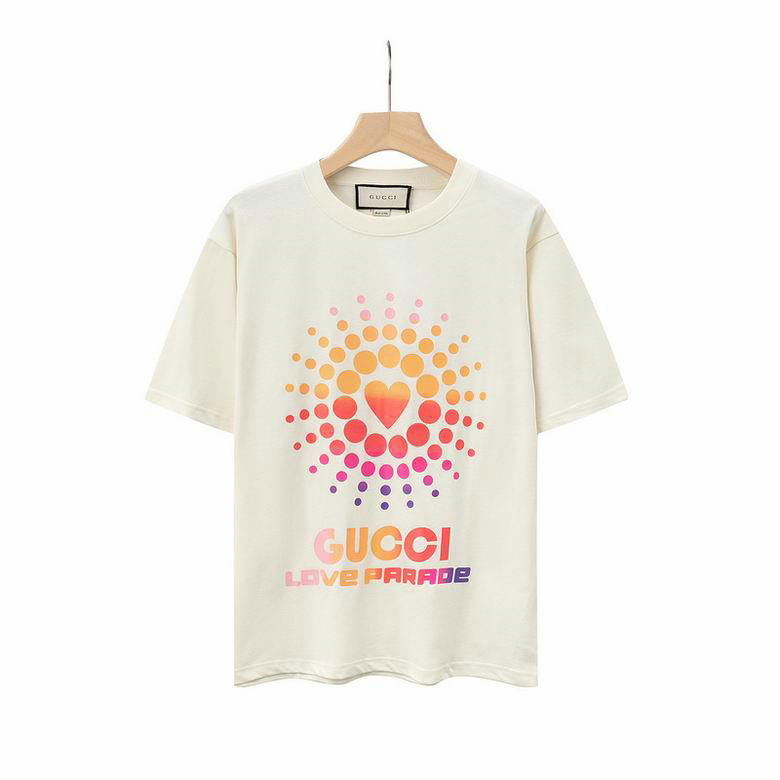 Wholesale Cheap G ucci Designer Short Sleeve T shirts for Sale