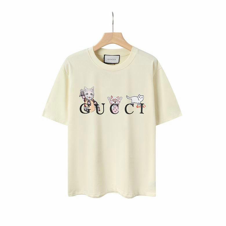 Wholesale Cheap G ucci Designer Short Sleeve T shirts for Sale
