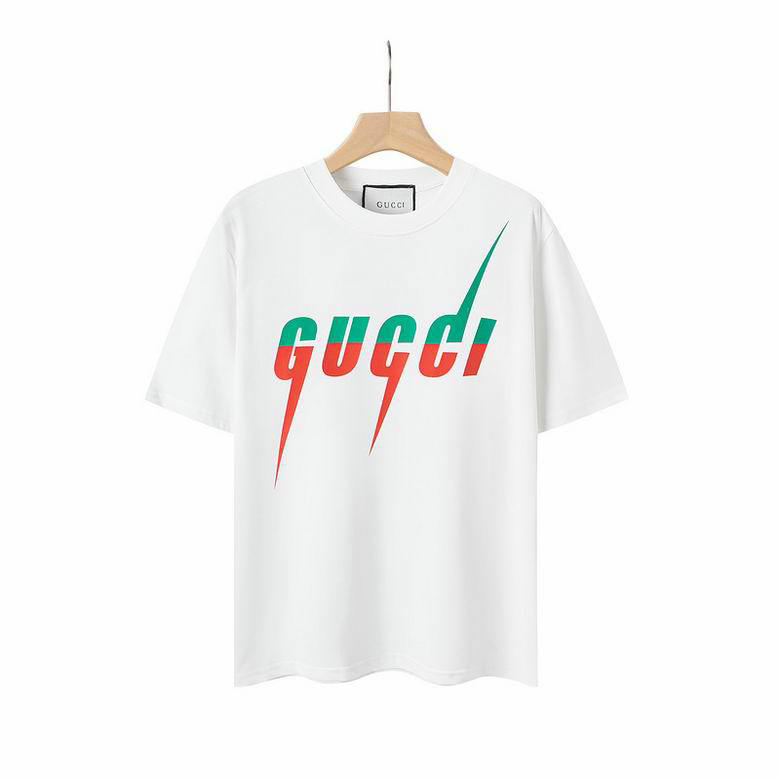 Wholesale Cheap G ucci Designer Short Sleeve T shirts for Sale