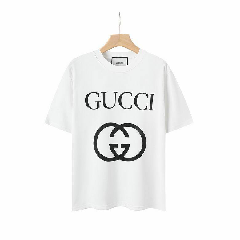 Wholesale Cheap G ucci Designer Short Sleeve T shirts for Sale