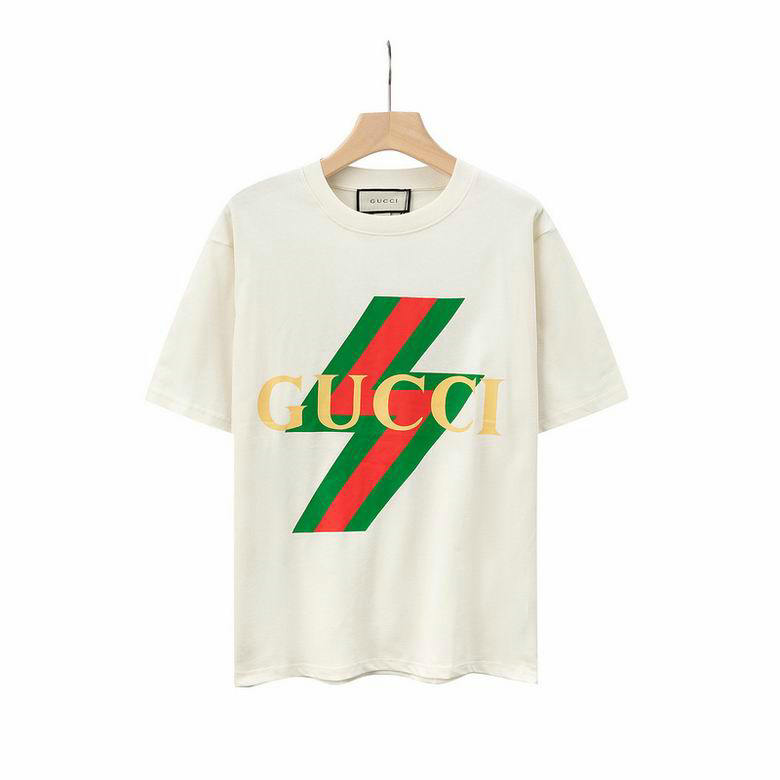 Wholesale Cheap G ucci Designer Short Sleeve T shirts for Sale
