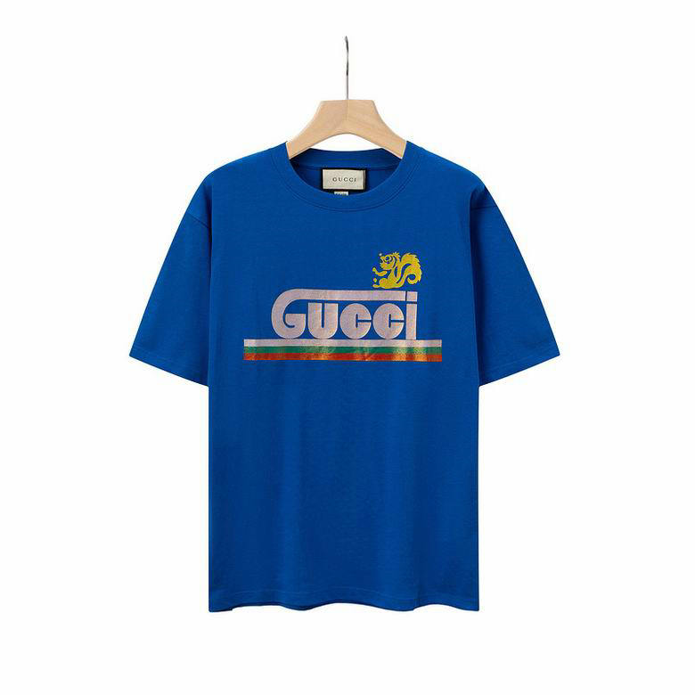 Wholesale Cheap G ucci Designer Short Sleeve T shirts for Sale