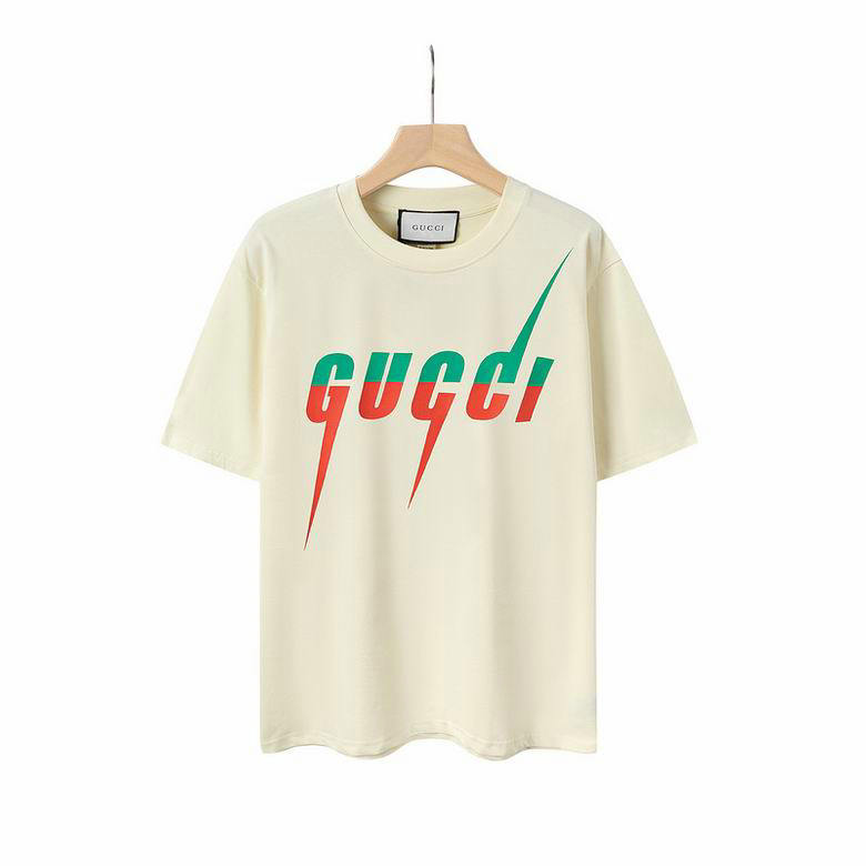 Wholesale Cheap G ucci Designer Short Sleeve T shirts for Sale