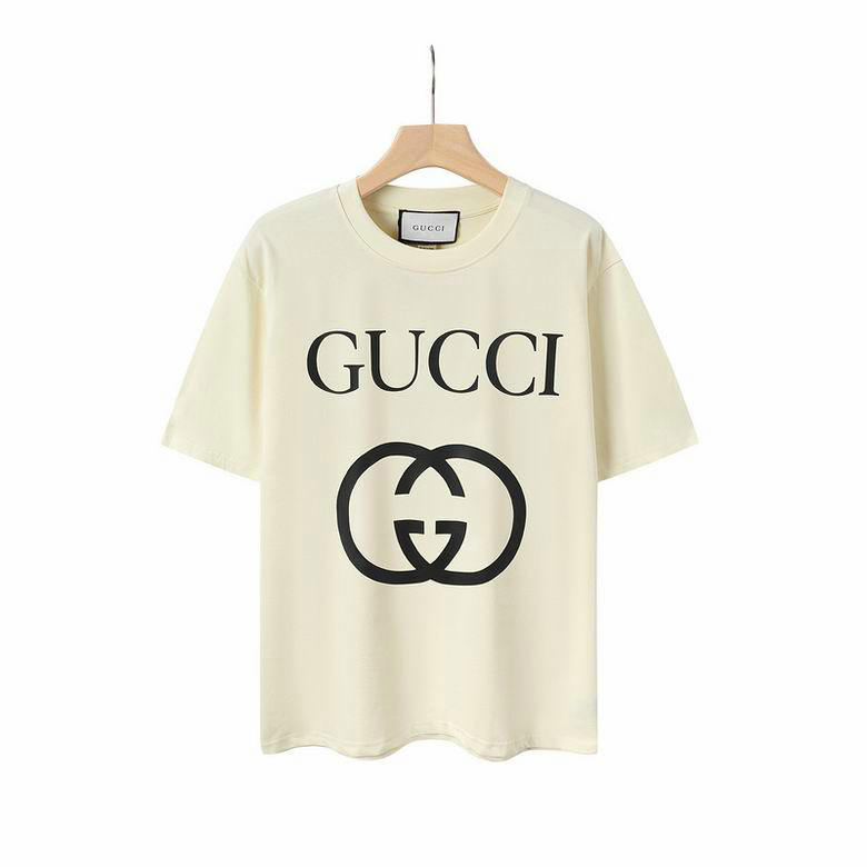 Wholesale Cheap G ucci Designer Short Sleeve T shirts for Sale