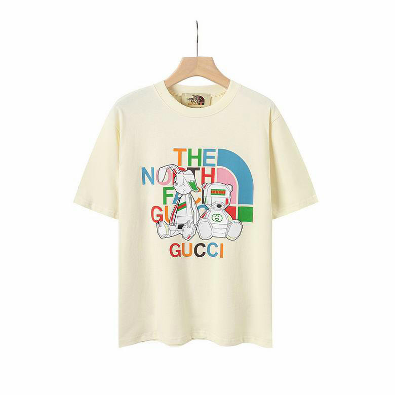 Wholesale Cheap G ucci Designer Short Sleeve T shirts for Sale