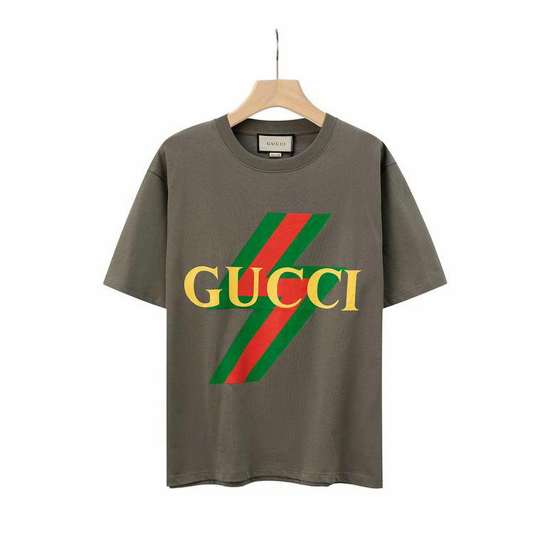 Wholesale Cheap G ucci Designer Short Sleeve T shirts for Sale