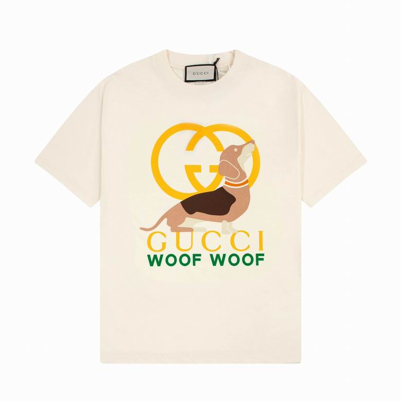 Wholesale Cheap G ucci Short Sleeve T Shirts for Sale