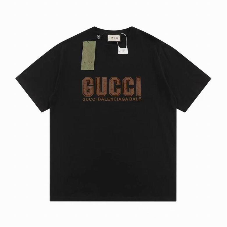 Wholesale Cheap G ucci Short Sleeve T Shirts for Sale