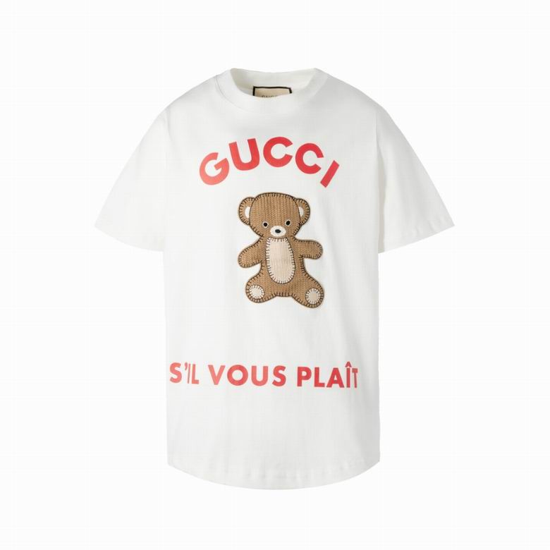 Wholesale Cheap G ucci Short Sleeve T Shirts for Sale
