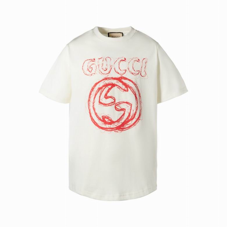 Wholesale Cheap G ucci Short Sleeve T Shirts for Sale