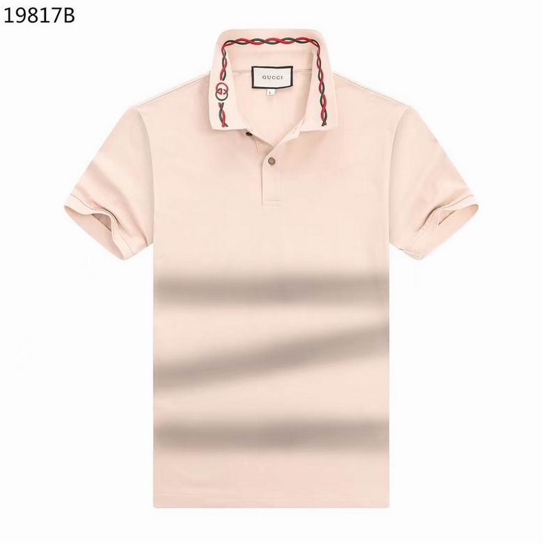 Wholesale Cheap G.ucci Short Sleeve Lapel T Shirts for Sale