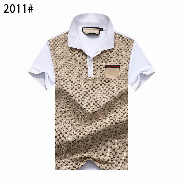Wholesale Cheap G.ucci Short Sleeve Lapel T Shirts for Sale