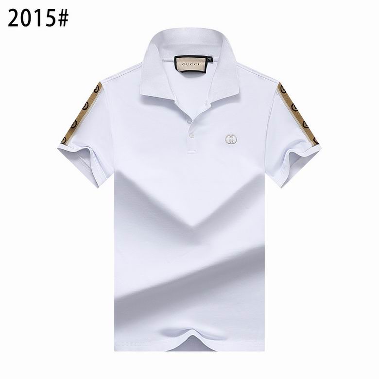 Wholesale Cheap G.ucci Short Sleeve Lapel T Shirts for Sale